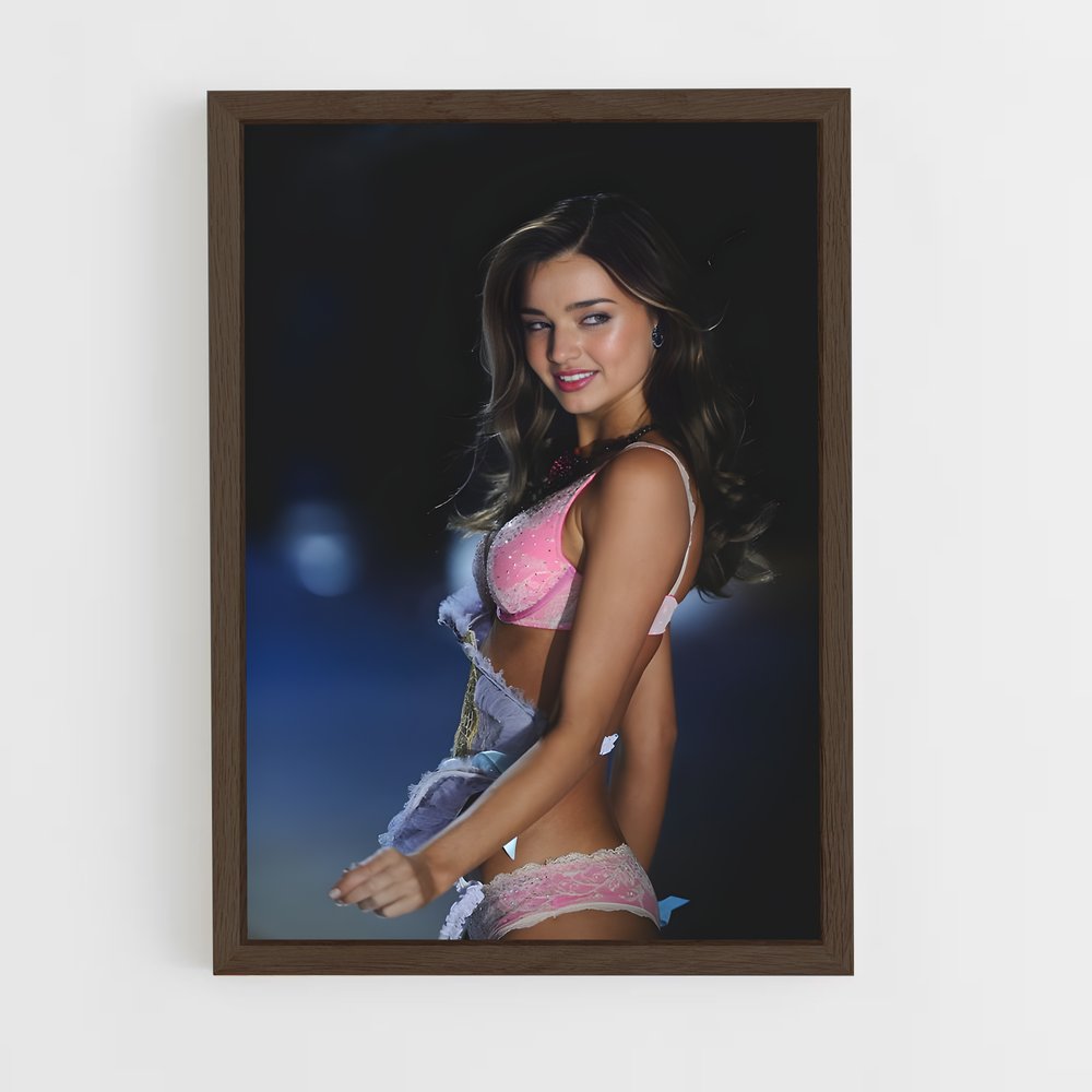 ap-miranda kerr-4 cadre Bois foncé