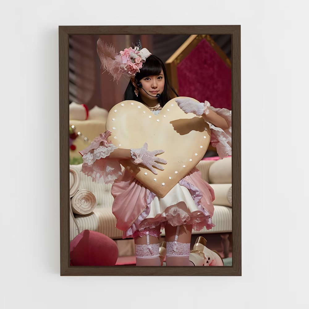 ap-miyuki watanabe-2 cadre Bois foncé