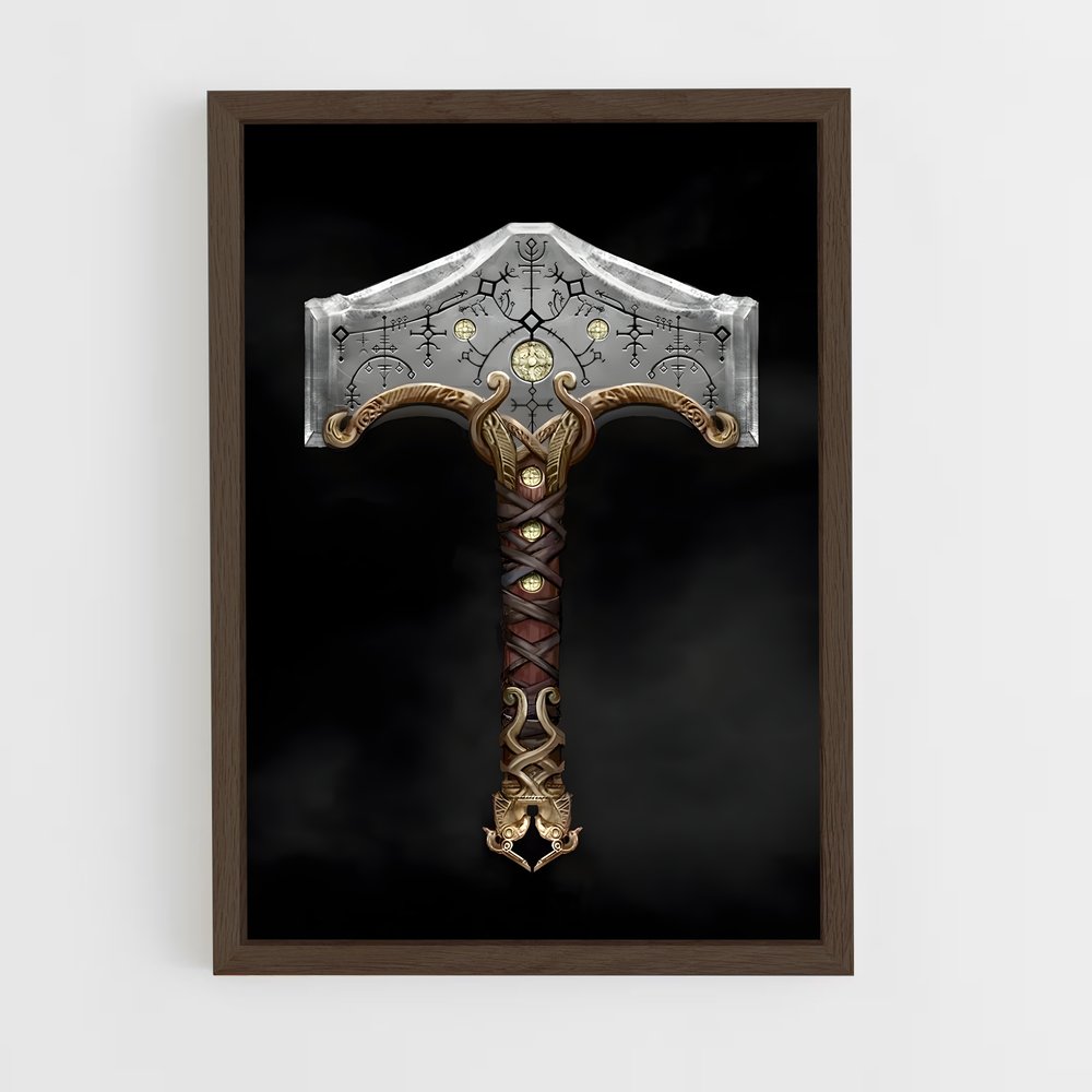 ap-mjolnir-1 cadre Bois foncé