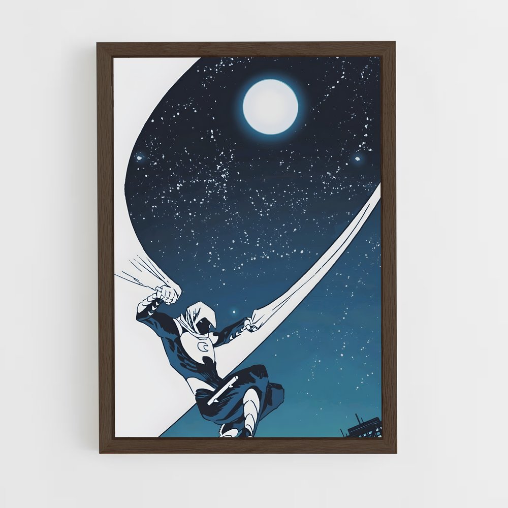 ap-moon knight-5 cadre Bois foncé