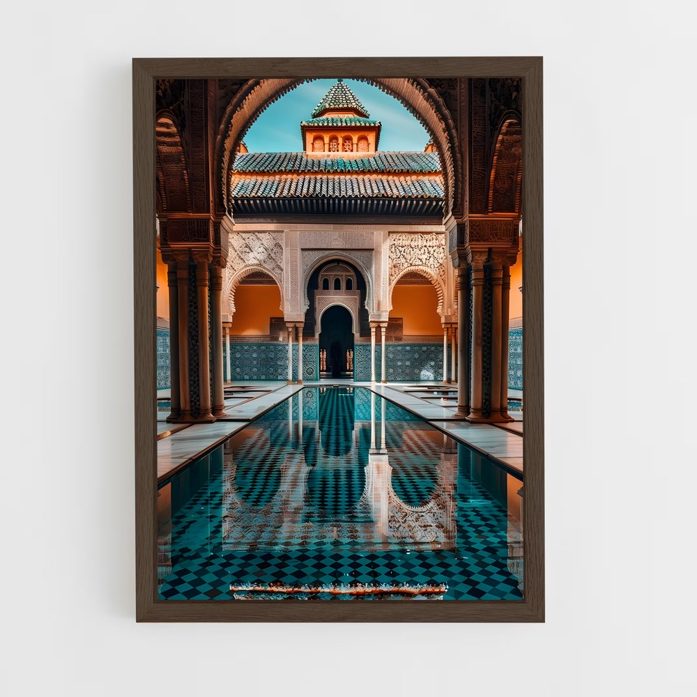 ap-moorish architecture-2 cadre Bois foncé