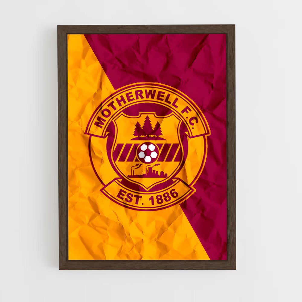 ap-motherwell fc-8 cadre Bois foncé