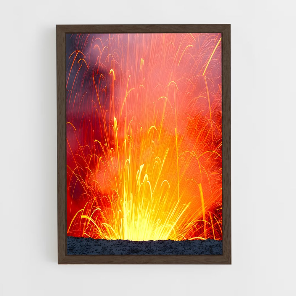 ap-mount yasur volcano-4 cadre Bois foncé