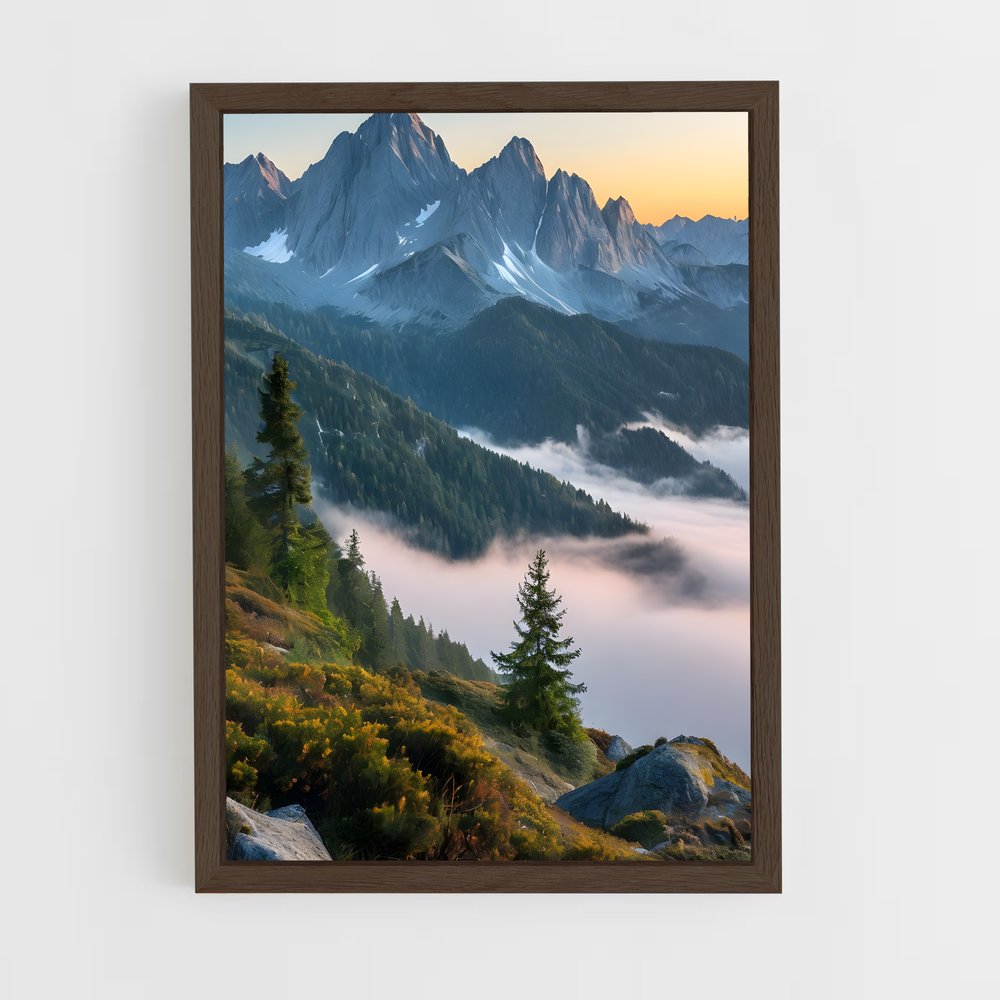 ap-mountain-11 cadre Bois foncé