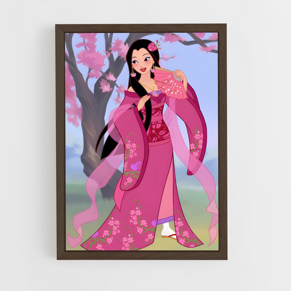 ap-mulan-8 cadre Bois foncé