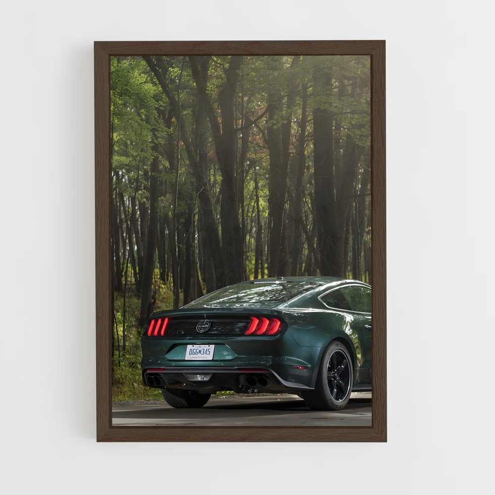 ap-mustang bullitt-2 cadre Bois foncé