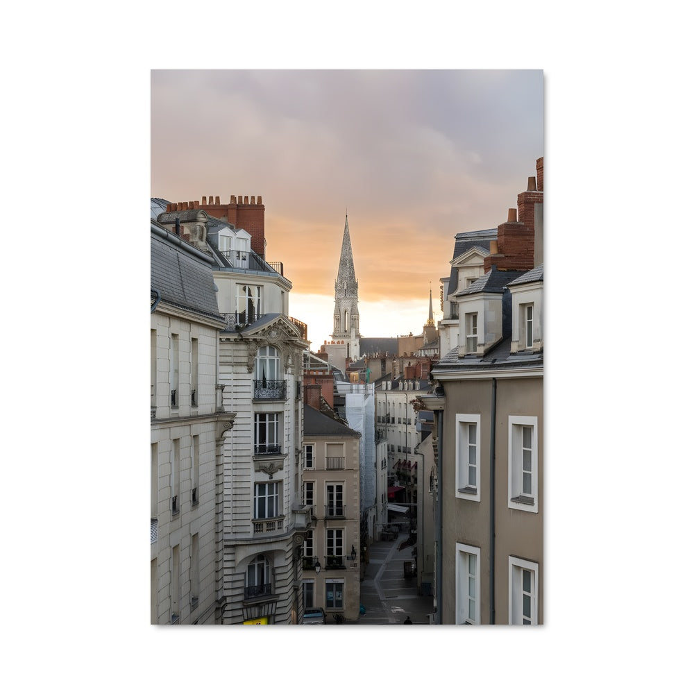 Poster Fenêtre sur Nantes