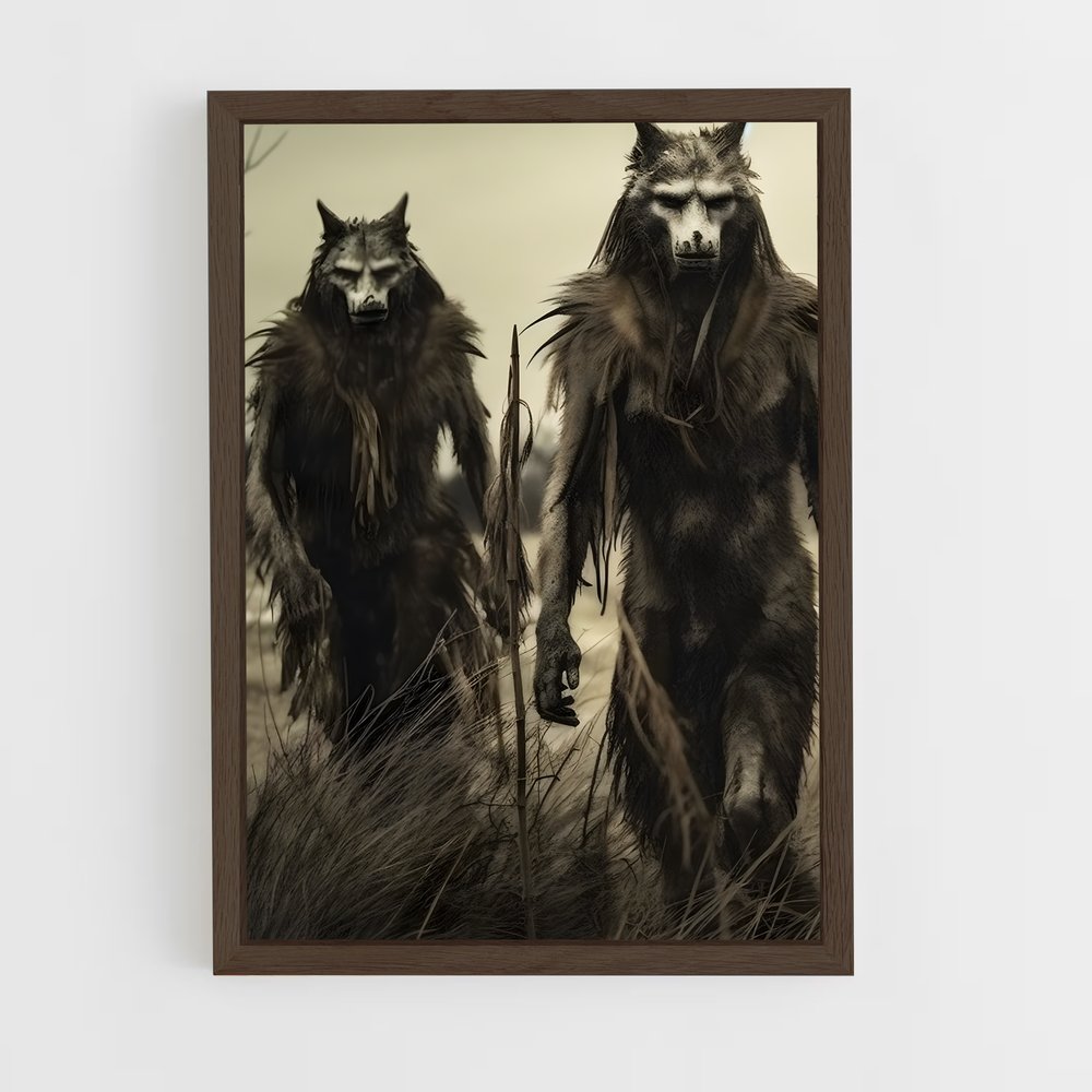 ap-native american mythology-1 cadre Bois foncé