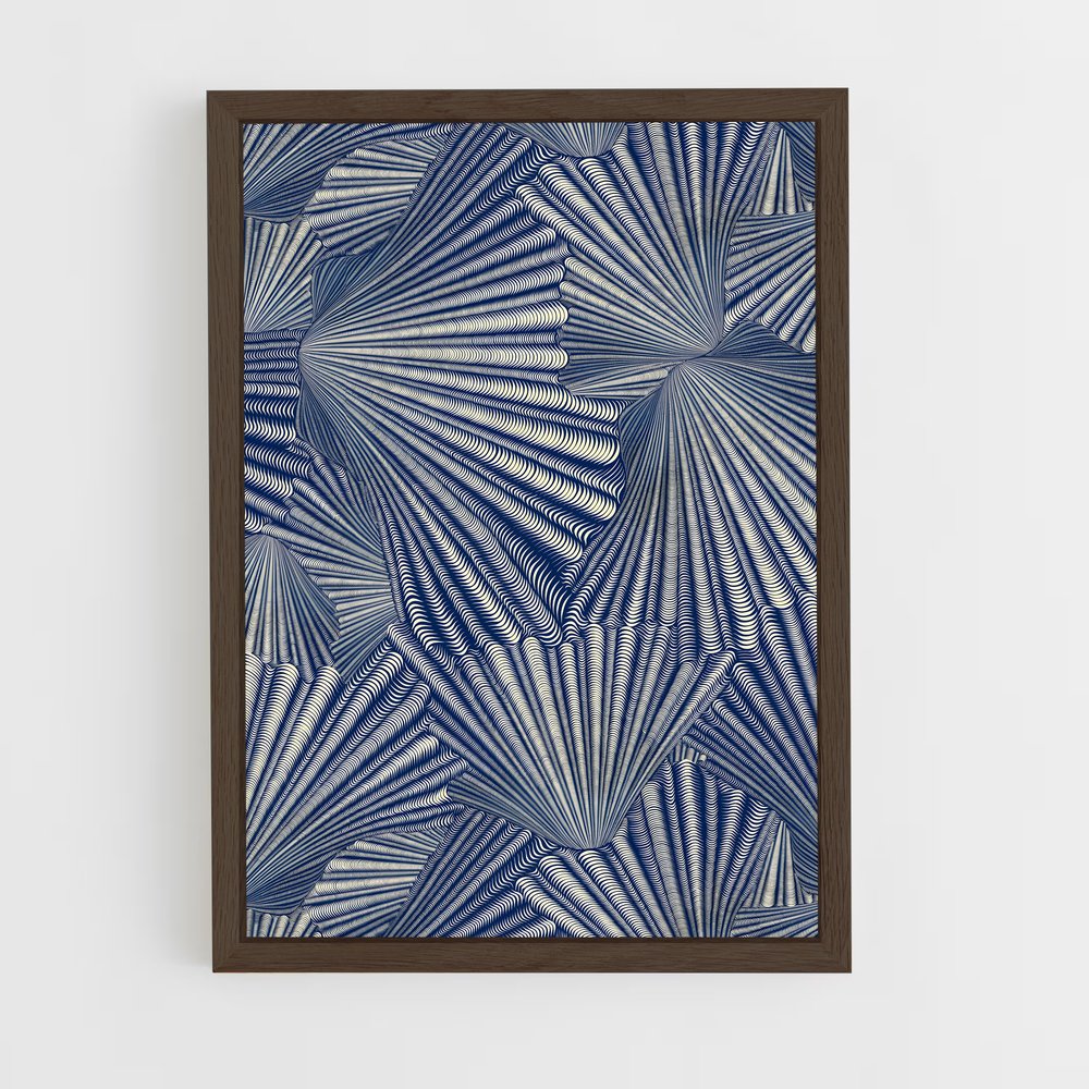 ap-nautical patterns-5 cadre Bois foncé