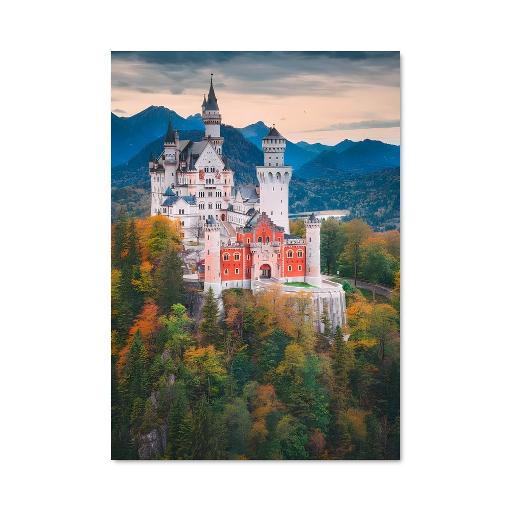 Poster Neuschwanstein castle 90635