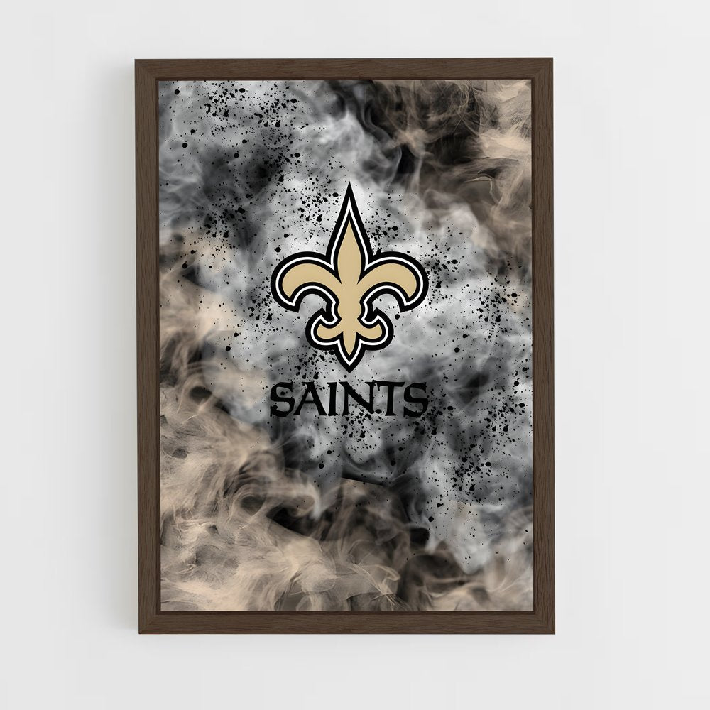 ap-new orleans saints-1 cadre Bois foncé
