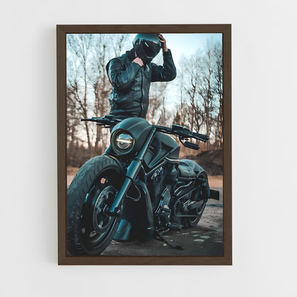 ap-night rod-5 cadre Bois foncé