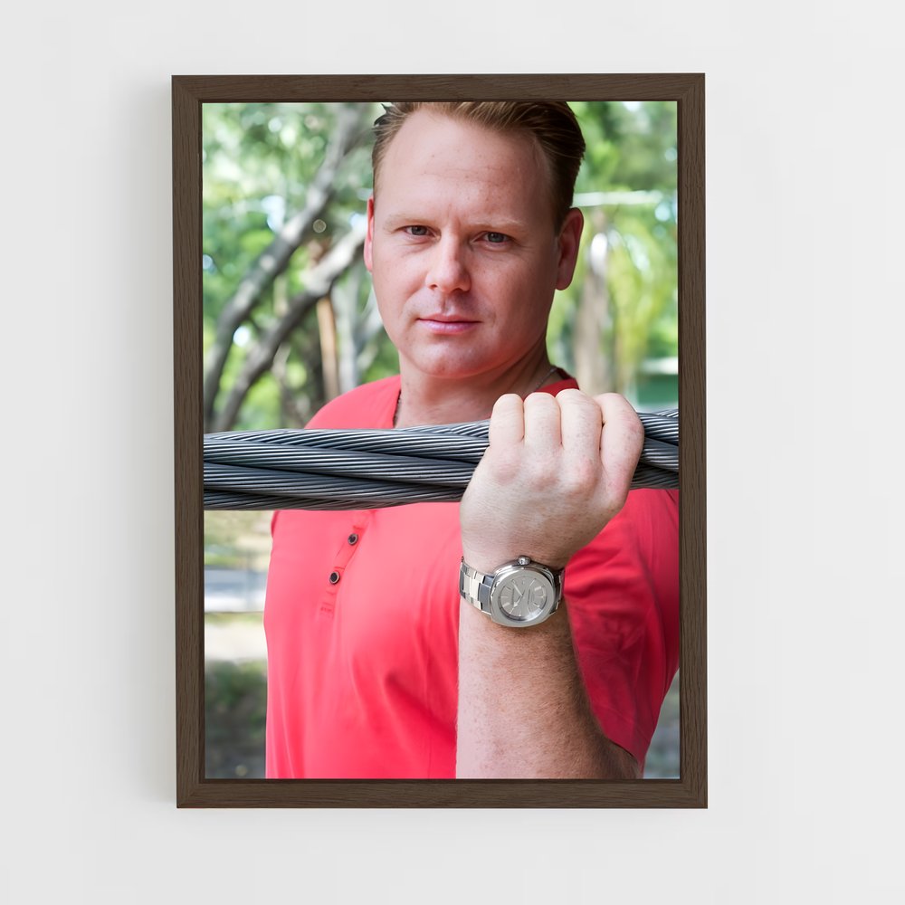 ap-nik wallenda-1 cadre Bois foncé