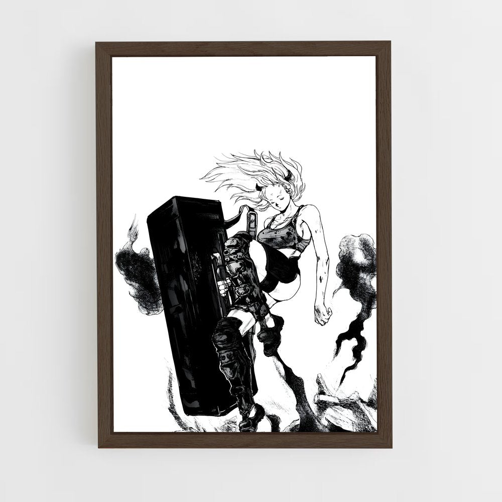 ap-nikaido-3 cadre Bois foncé