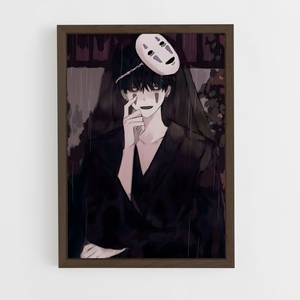 ap-no face-2 cadre Bois foncé