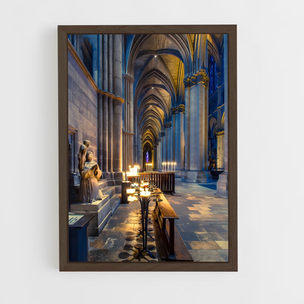 ap-notre dame paris-3 cadre Bois foncé