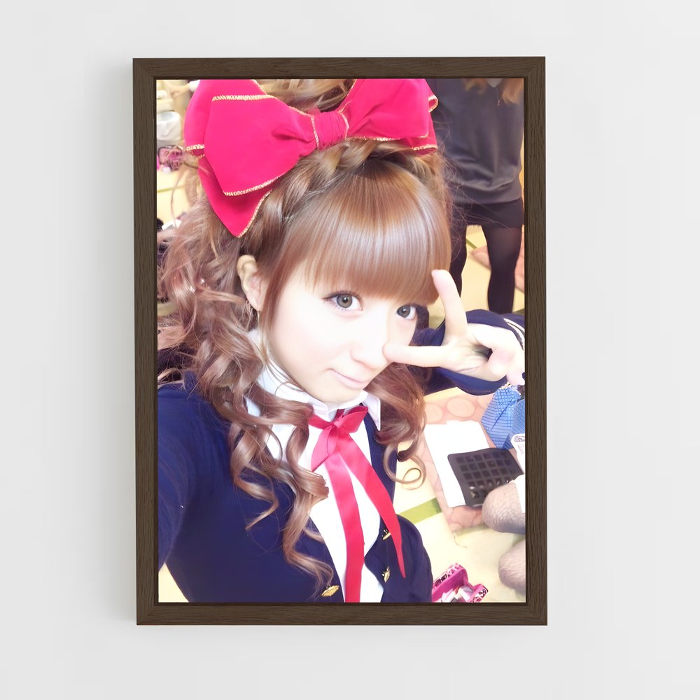 ap-nozomi tsuji-2 cadre Bois foncé