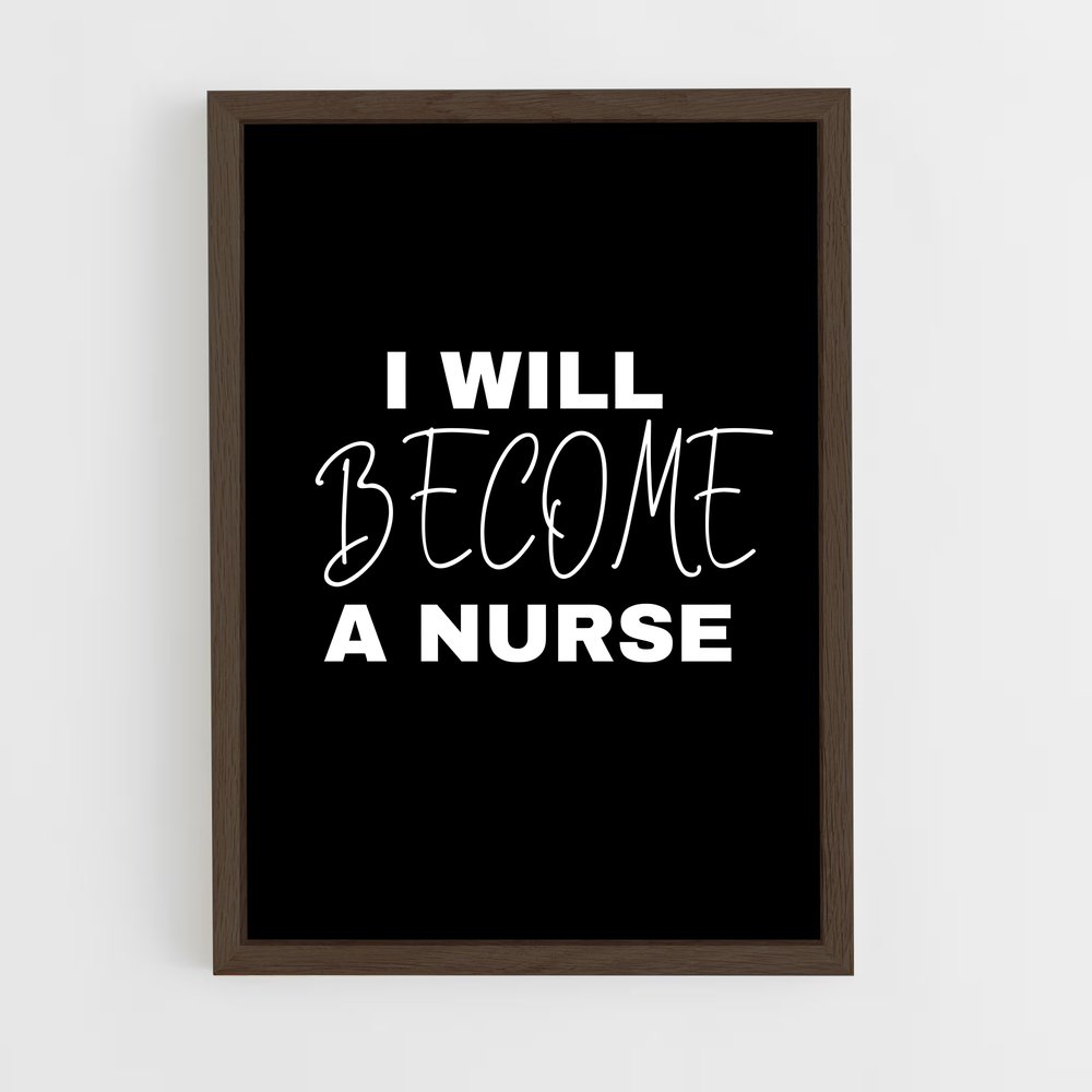 ap-nurse-5 cadre Bois foncé