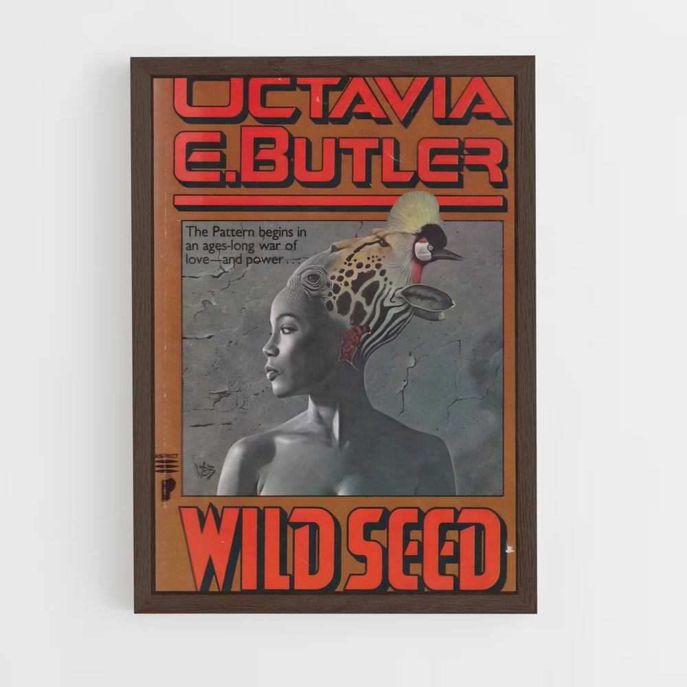 ap-octavia butler-4 cadre Bois foncé