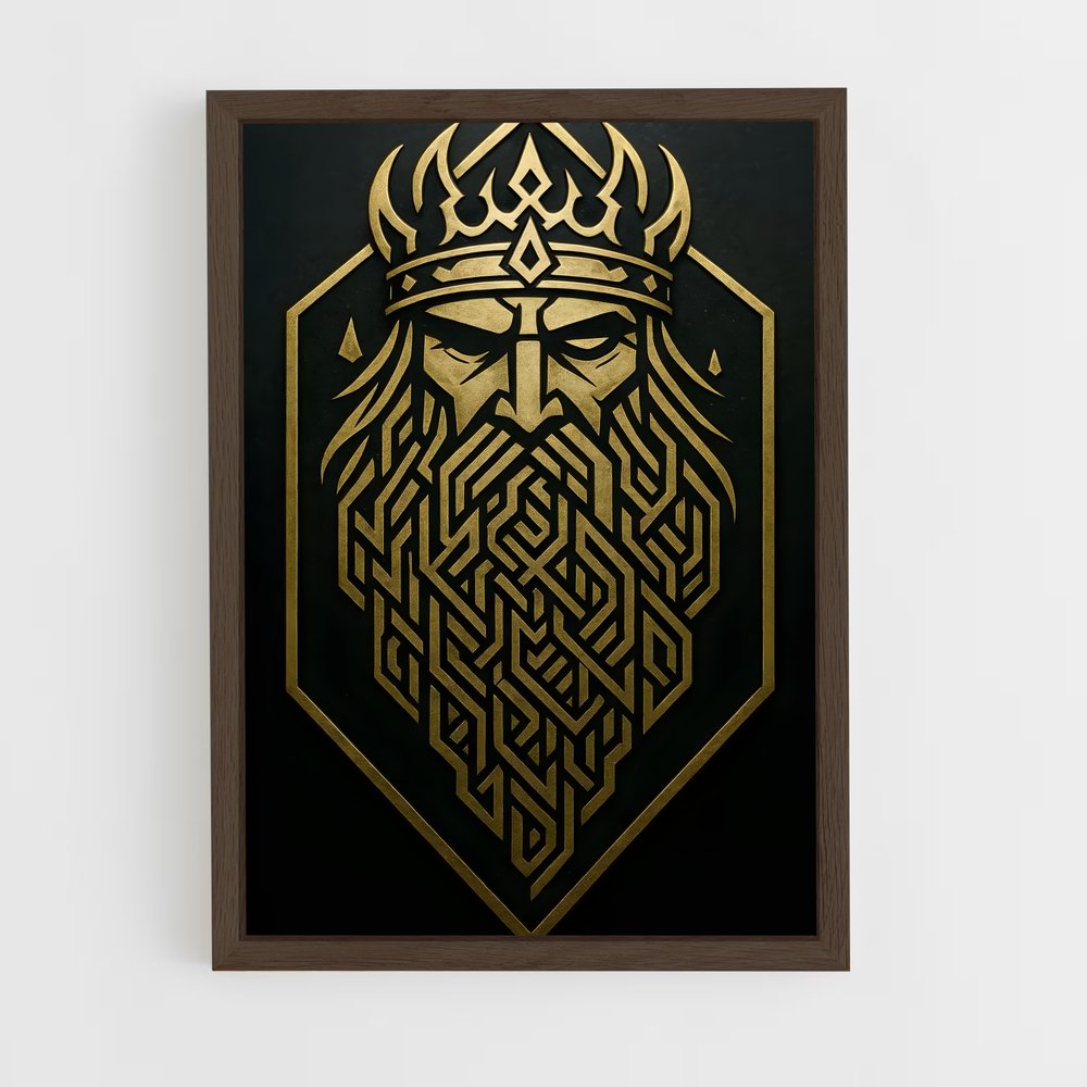 ap-odin-5 cadre Bois foncé