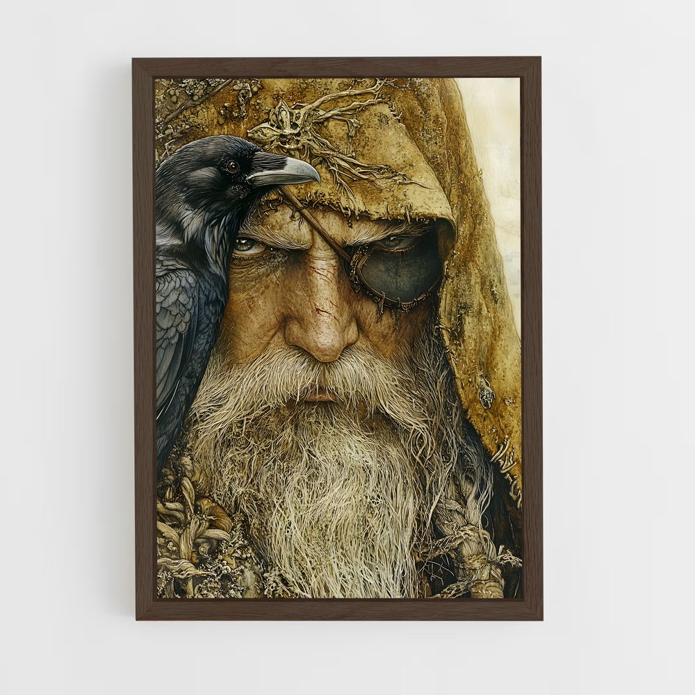 ap-odin-8 cadre Bois foncé