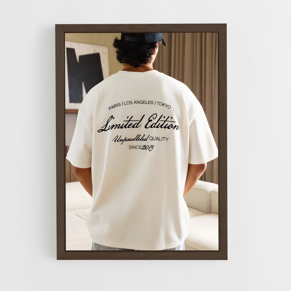ap-off-white-3 cadre Bois foncé