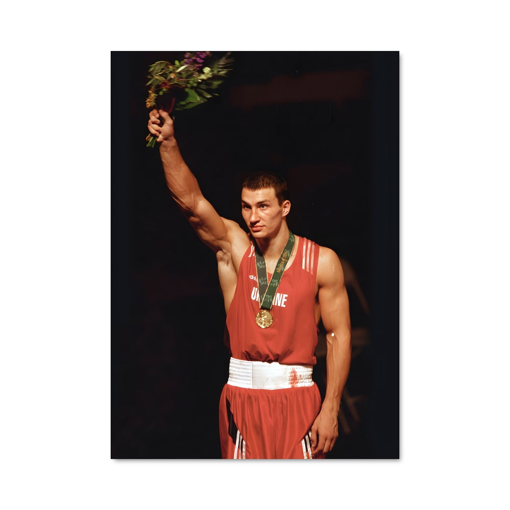 Poster Boxeur de Fleurs