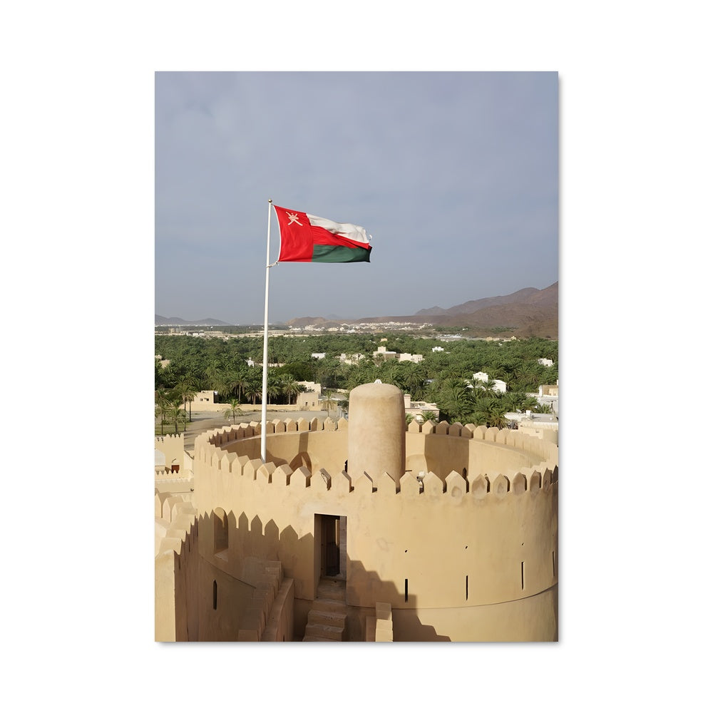 Poster Le Drapeau au Château