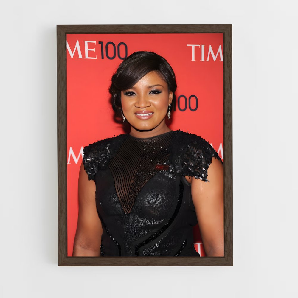 ap-omotola jalade ekeinde-7 cadre Bois foncé