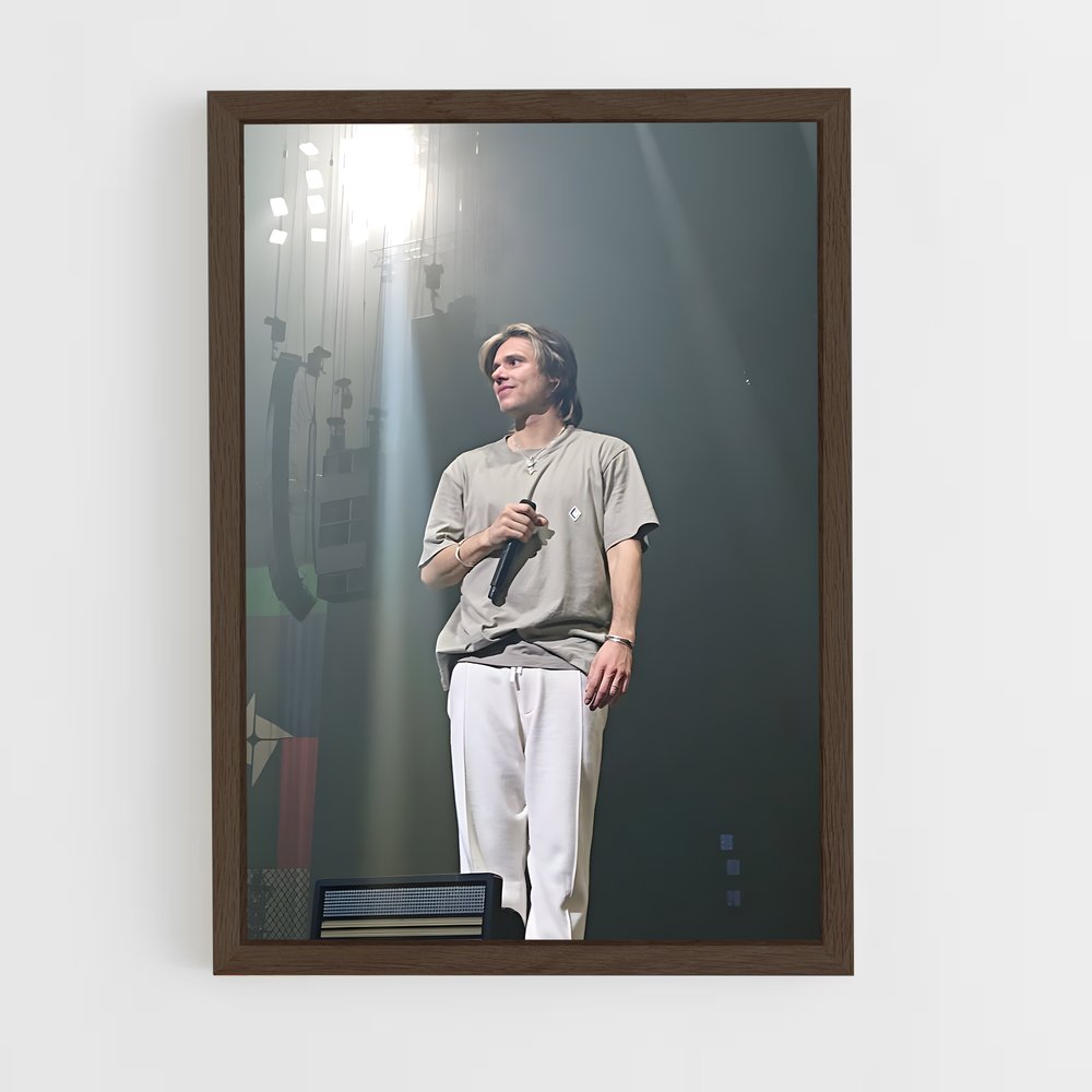 ap-orelsan-8 cadre Bois foncé