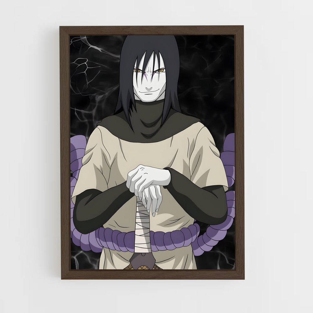 ap-orochimaru-3 cadre Bois foncé