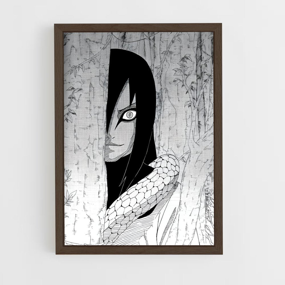 ap-orochimaru-7 cadre Bois foncé