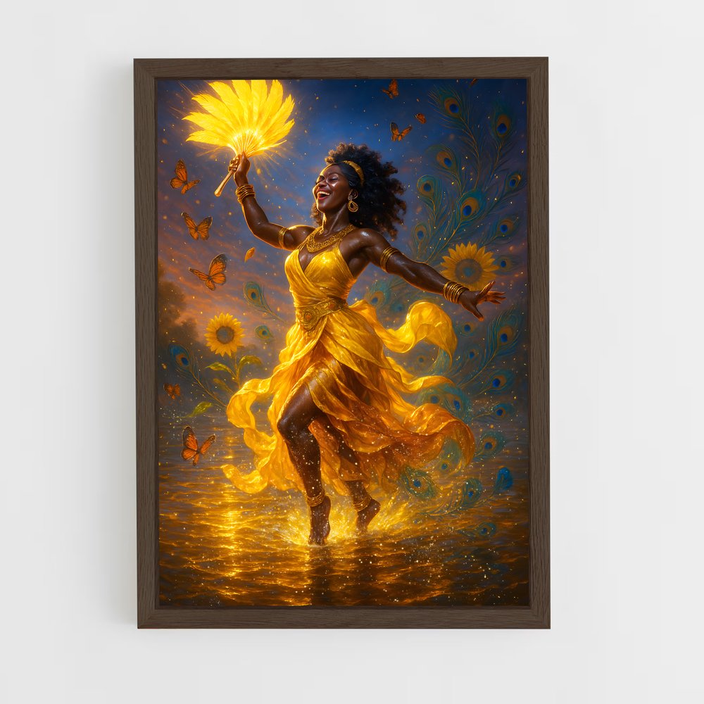 ap-oshun-5 cadre Bois foncé