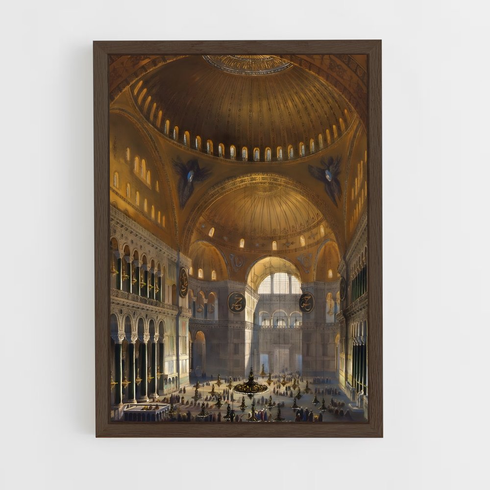 ap-ottoman empire-7 cadre Bois foncé