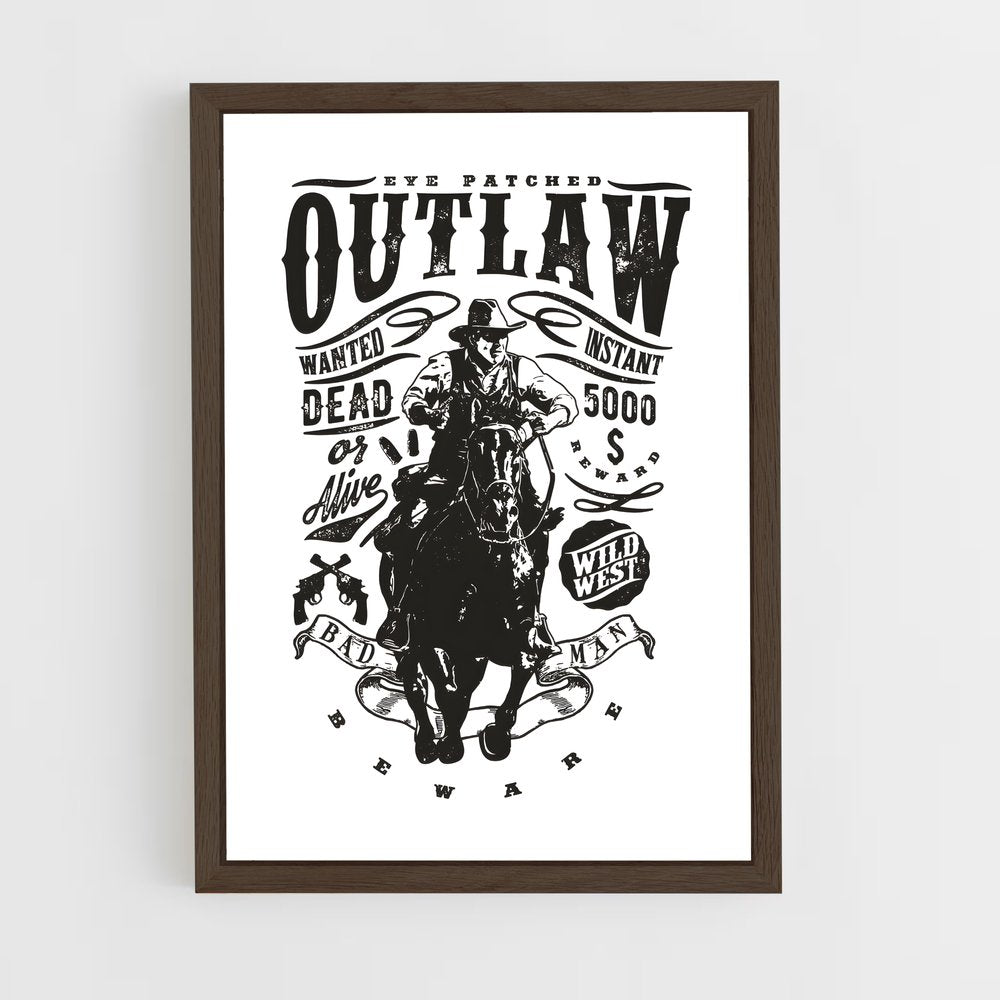 ap-outlaw-5 cadre Bois foncé