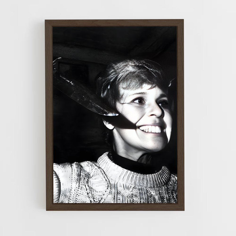 ap-pamela voorhees-2 cadre Bois foncé