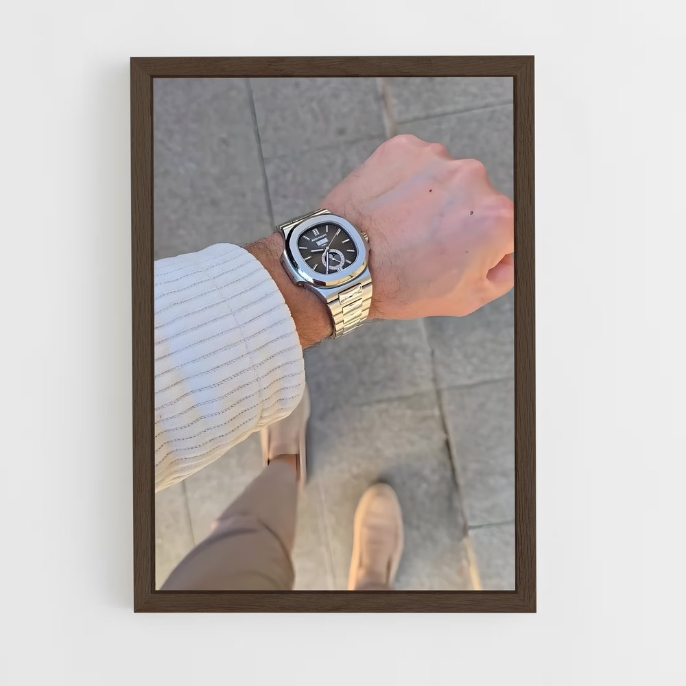 ap-patek philippe-1 cadre Bois foncé