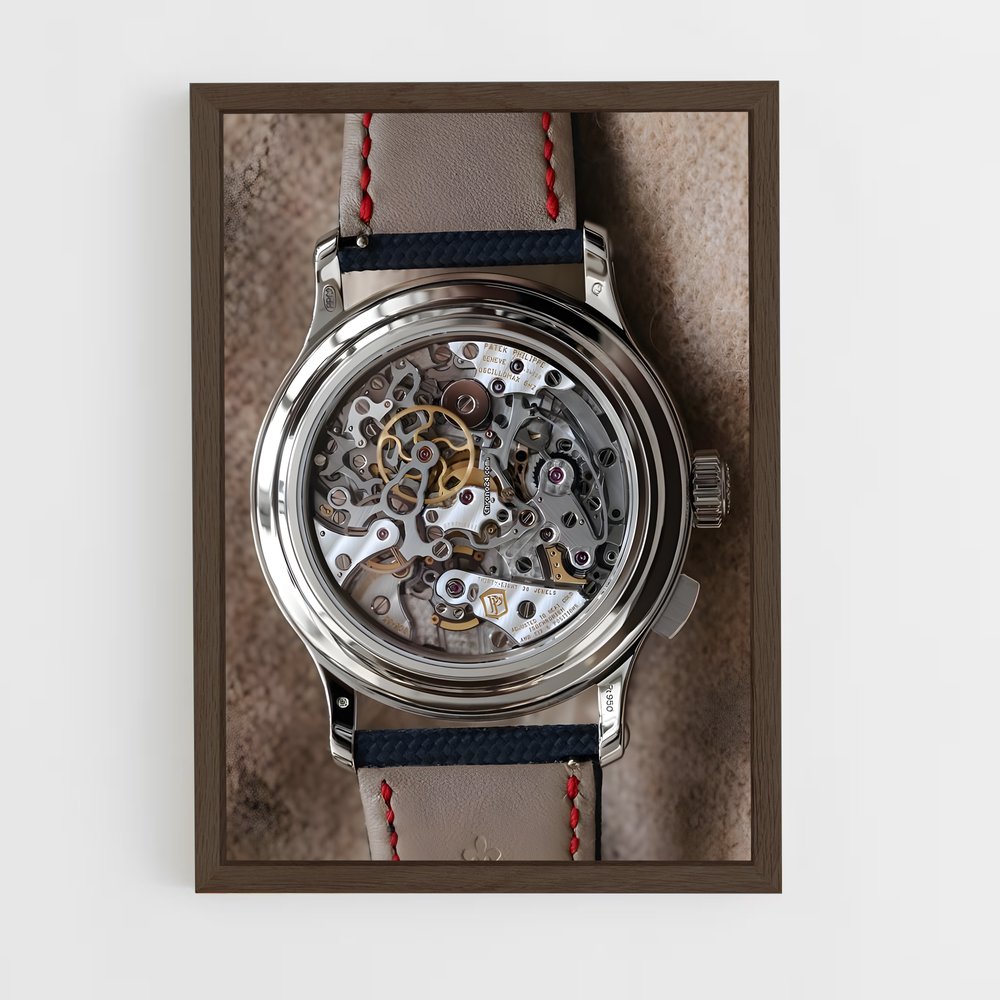ap-patek philippe-5 cadre Bois foncé