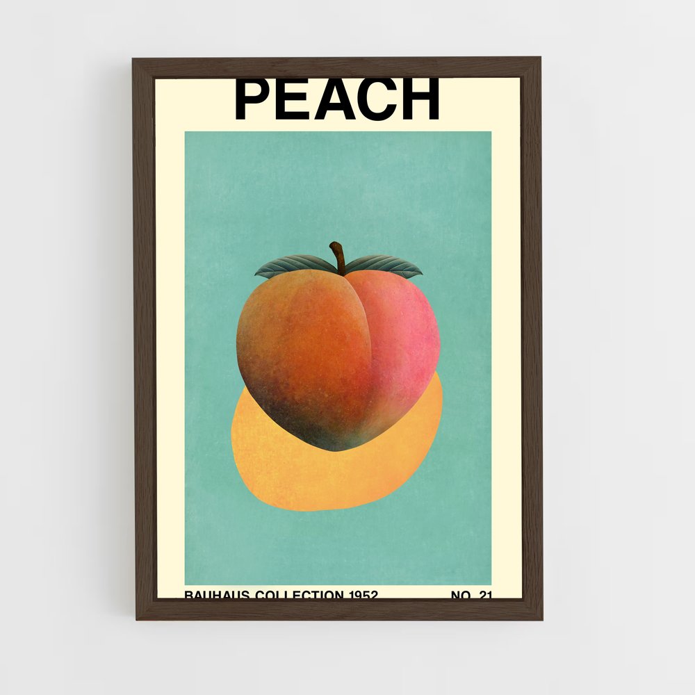 ap-peach-3 cadre Bois foncé