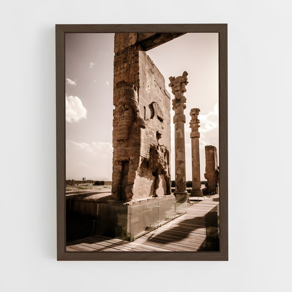 ap-persepolis-12 cadre Bois foncé
