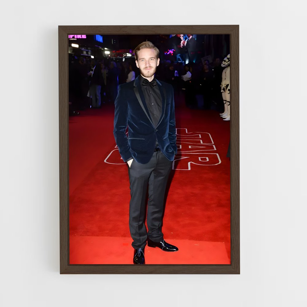 ap-pewdiepie-3 cadre Bois foncé