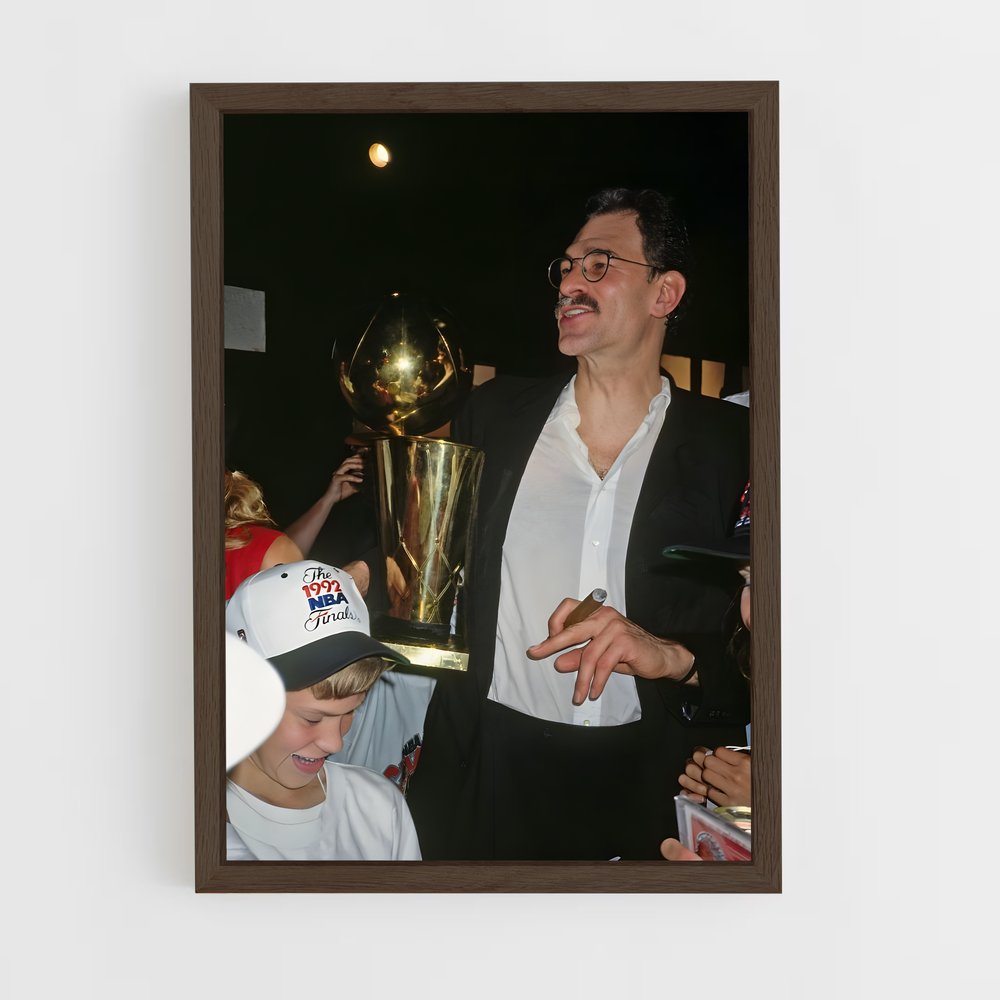 ap-phil jackson-3 cadre Bois foncé