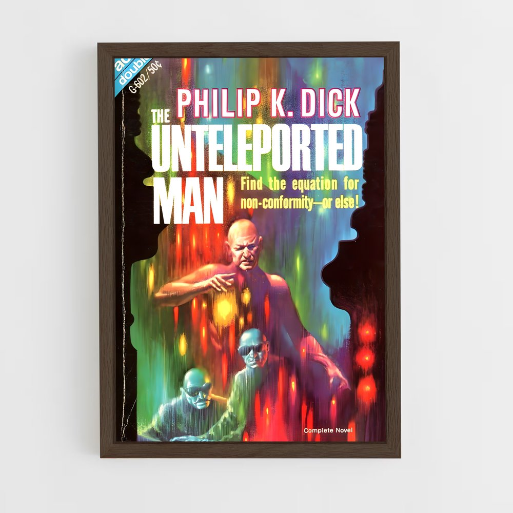ap-philip k dick-13 cadre Bois foncé