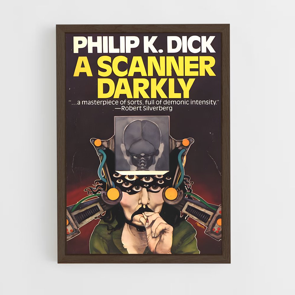 ap-philip k dick-5 cadre Bois foncé
