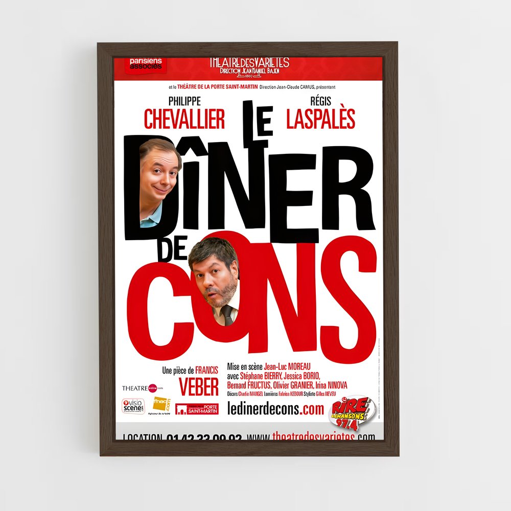 ap-pierre brochant-1 cadre Bois foncé