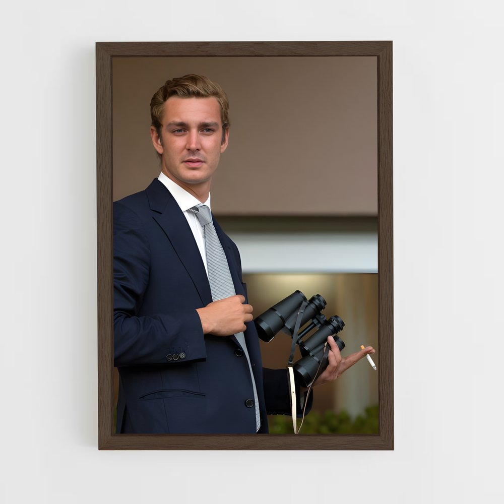 ap-pierre casiraghi-1 cadre Bois foncé
