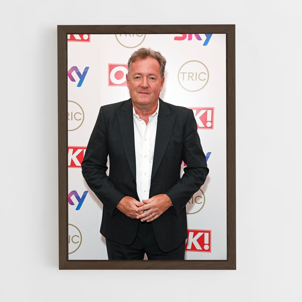 ap-piers morgan-1 cadre Bois foncé
