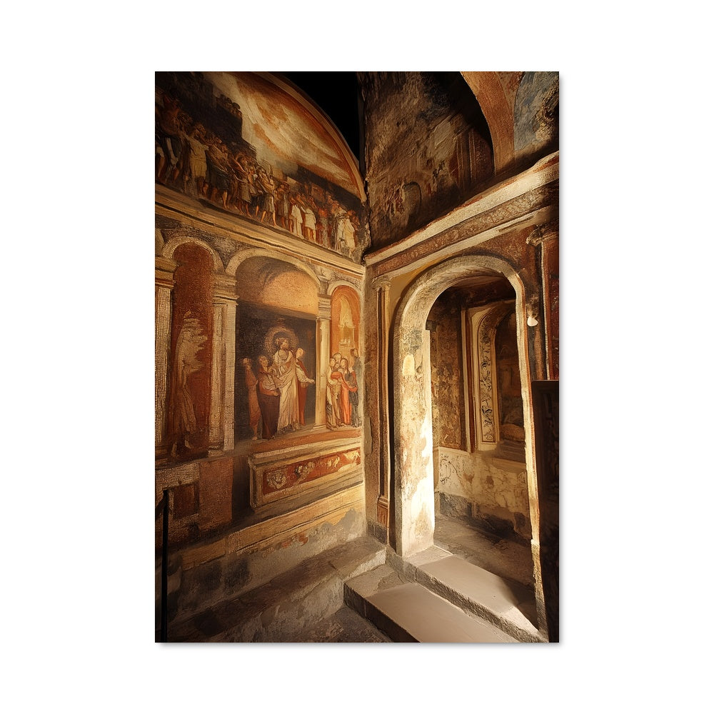 Poster Pompeii ruins 91024
