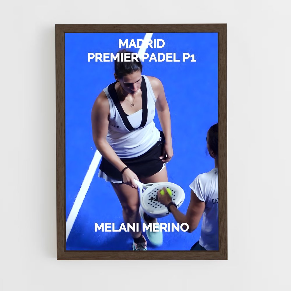 ap-premier padel-1 cadre Bois foncé
