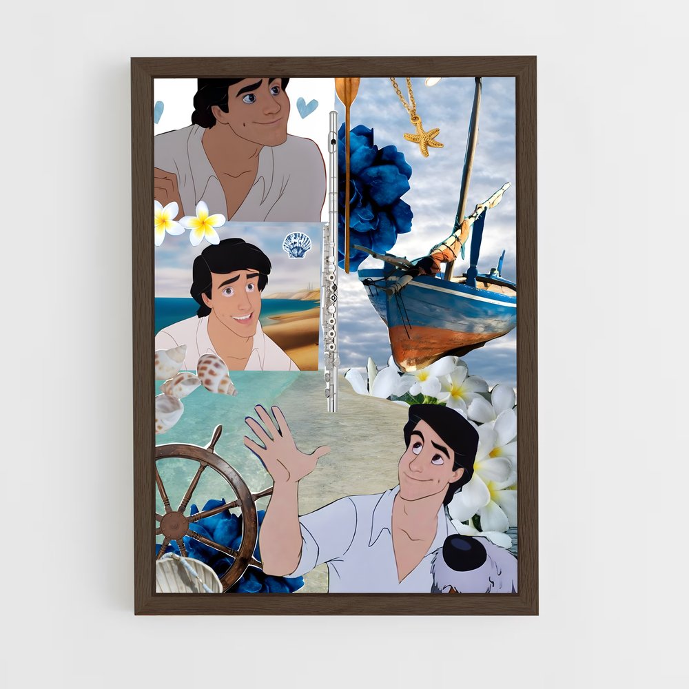 ap-prince eric-3 cadre Bois foncé